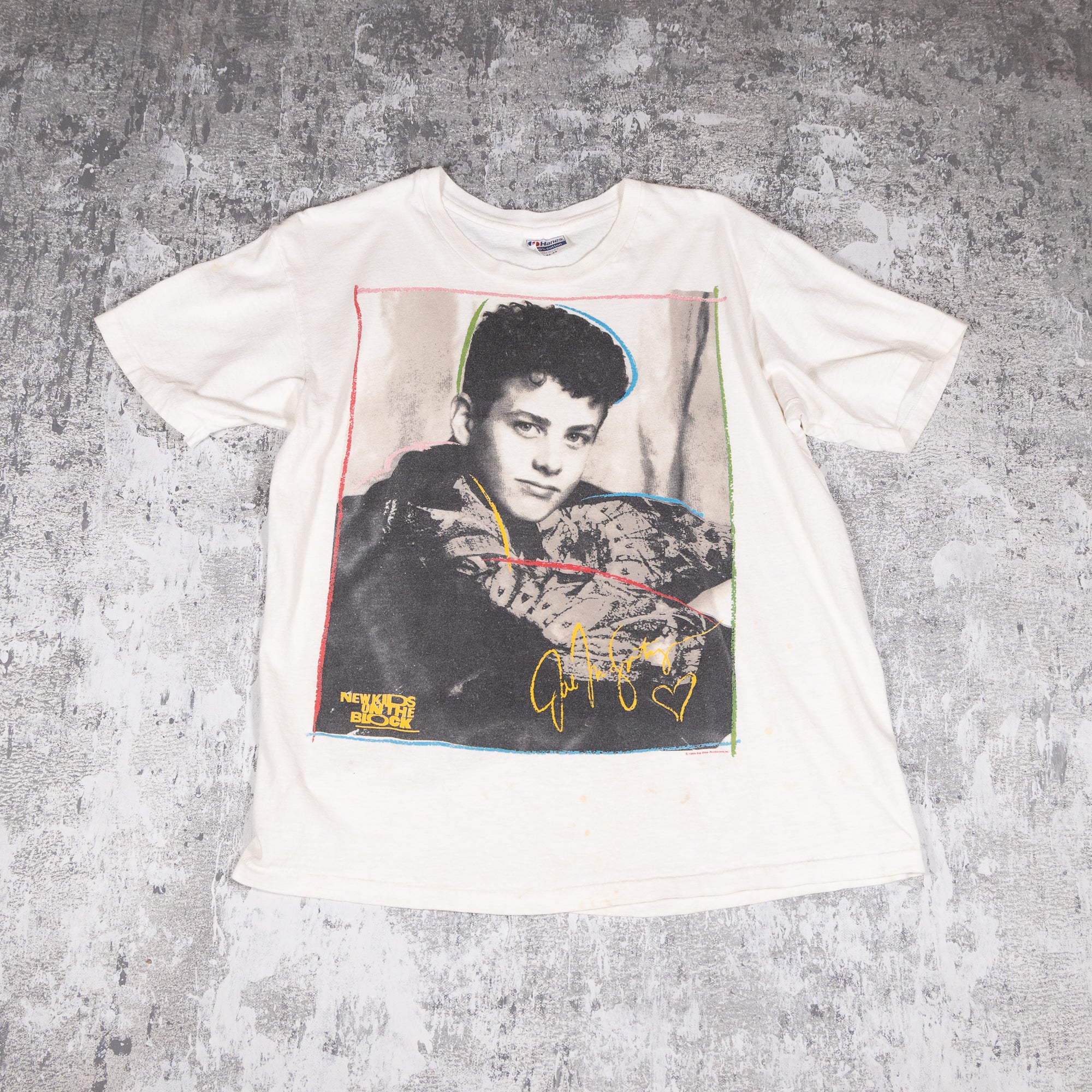 New Kids On The Block Vintage 80s Tee