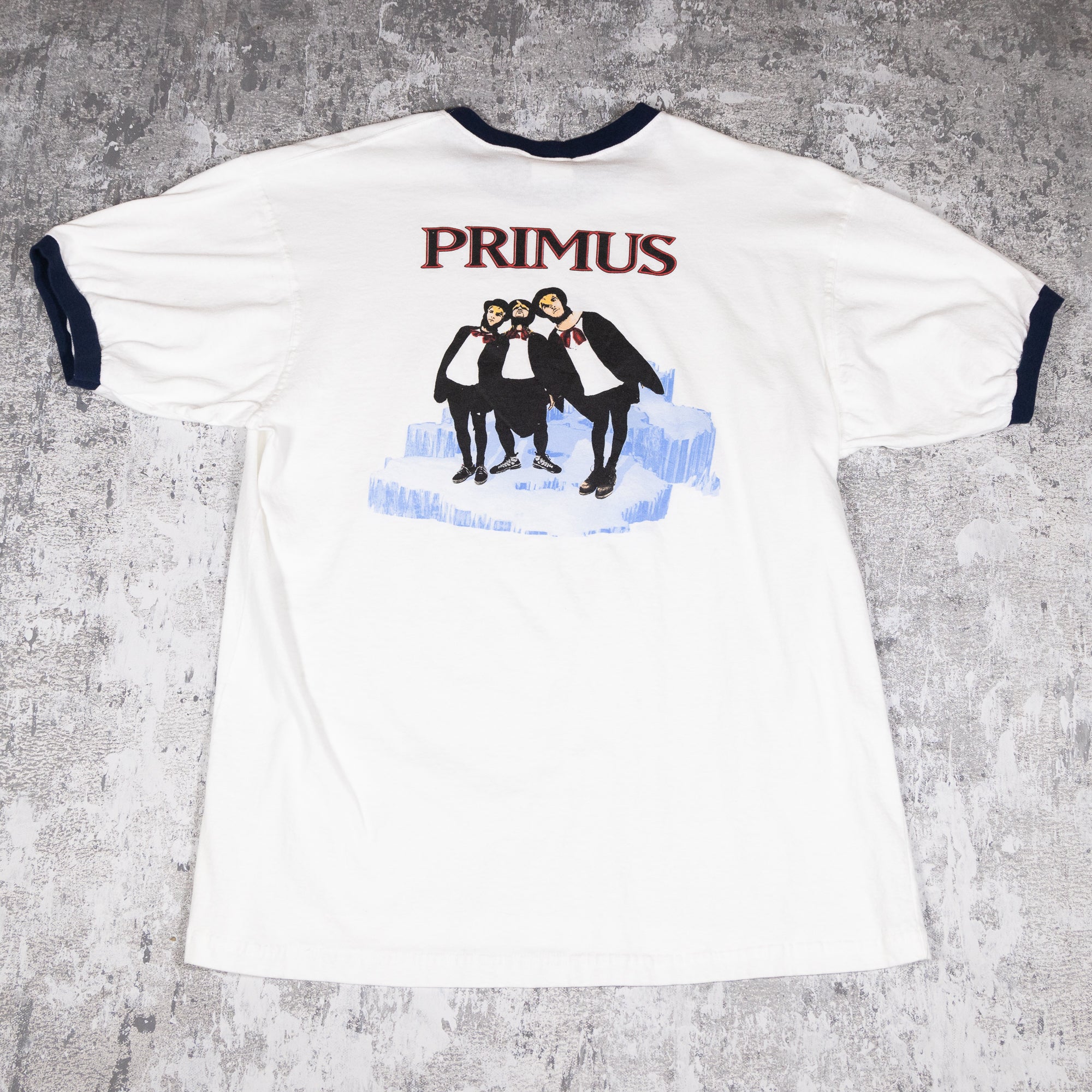 Primus Ringer Vintage 90s Tee from FADEDBLK